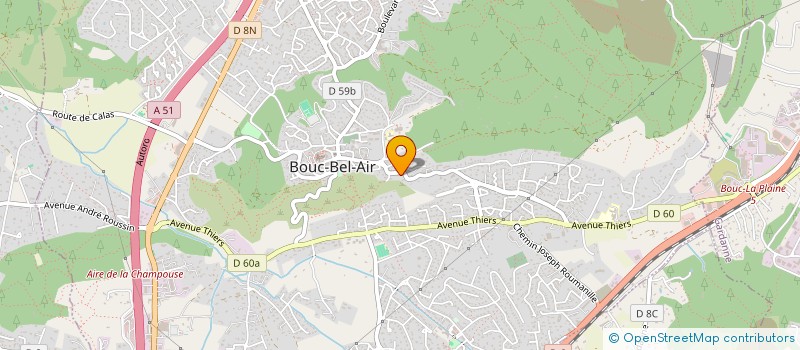 localisation de l'entreprise MADAME CHRISTINE DELAYE à BOUC-BEL-AIR