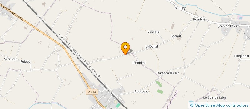 localisation de l'entreprise MADAME CHRISTINE DELBERT  FAUGUEROLLES