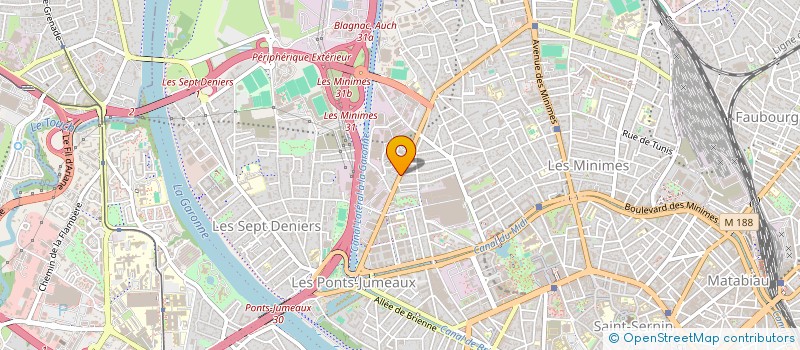 localisation de l'entreprise MADAME CHRISTINE DELEGLISSE à TOULOUSE
