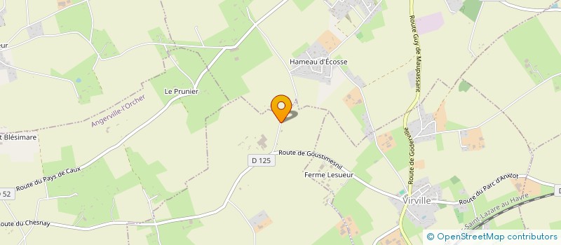 localisation de l'entreprise MADAME CHRISTINE DELFOSSE à MANNEVILLE-LA-GOUPIL