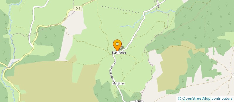 localisation de l'entreprise MADAME CHRISTINE DELOLO  LA PANOUSE