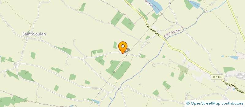 localisation de l'entreprise MADAME CHRISTINE DELON  SAINT-SOULAN