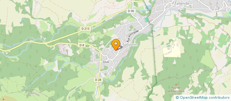 localisation de l'entreprise MADAME CHRISTINE DELOUCHE à SAINT-SATURNIN