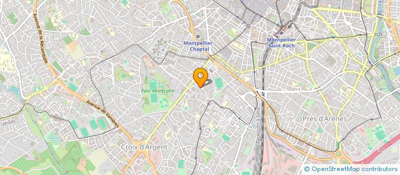 localisation de l'entreprise MADAME CHRISTINE DEMANGE à MONTPELLIER
