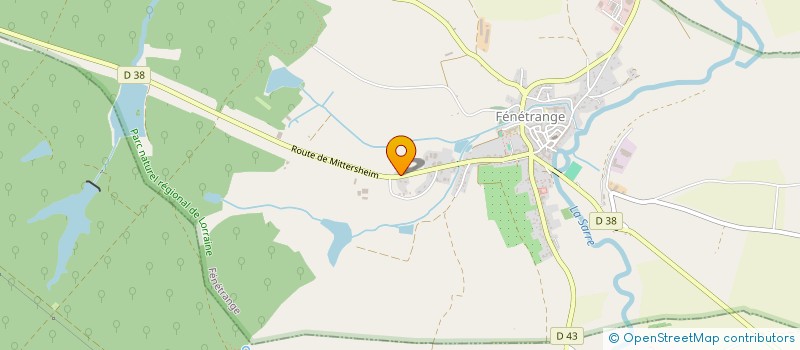 localisation de l'entreprise MADAME CHRISTINE DEMANGE  SARRE-UNION