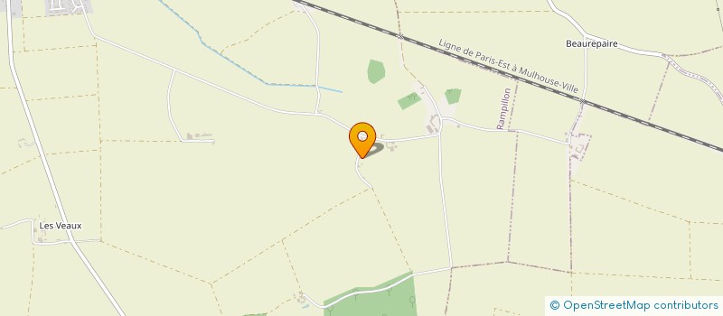 localisation de l'entreprise MADAME CHRISTINE DEMARLY  MAISON-ROUGE