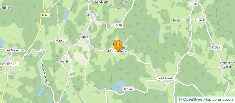 localisation de l'entreprise MADAME CHRISTINE DENEUX à FRANSECHES