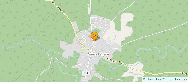 localisation de l'entreprise MADAME CHRISTINE DENIS DE RIVOYRE à ONESSE-LAHARIE