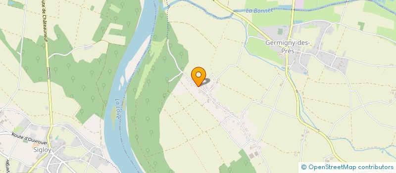localisation de l'entreprise MADAME CHRISTINE DEPARDIEU à GERMIGNY-DES-PRES