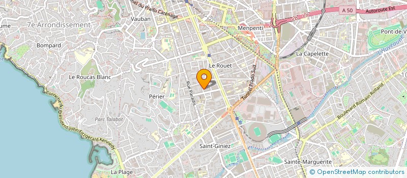 localisation de l'entreprise MADAME CHRISTINE DEPIEDS à MARSEILLE
