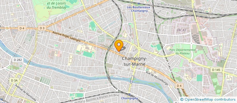 localisation de l'entreprise MADAME CHRISTINE DEROCHE  SAINTES