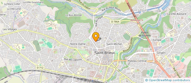 localisation de l'entreprise MADAME CHRISTINE DERRIEN à SAINT-BRIEUC