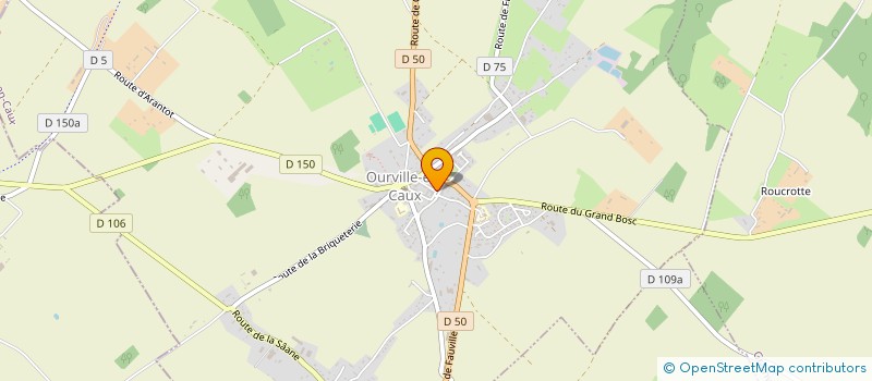 localisation de l'entreprise MADAME CHRISTINE DESCHAMPS à OURVILLE-EN-CAUX