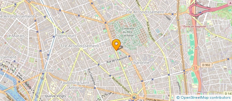 localisation de l'entreprise MADAME CHRISTINE DESMAUX  PARIS