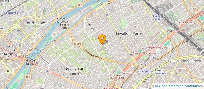 localisation de l'entreprise MADAME CHRISTINE DEVILLE à NEUILLY SUR SEINE