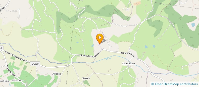localisation de l'entreprise MADAME CHRISTINE DILINGER à SAINTE LIVRADE SUR LOT