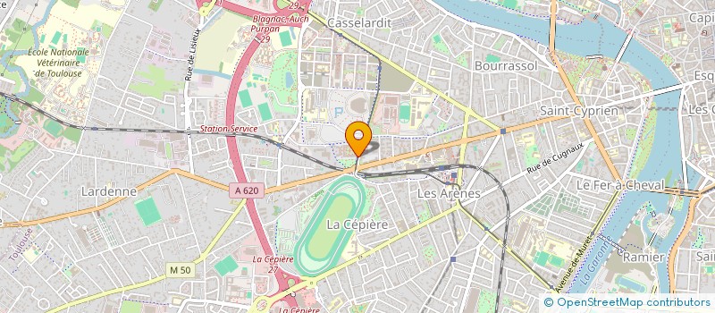 localisation de l'entreprise MADAME CHRISTINE DIOT à TOULOUSE