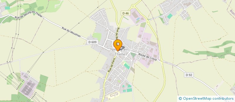 localisation de l'entreprise MADAME CHRISTINE DIRIL  NEUILLY-EN-THELLE