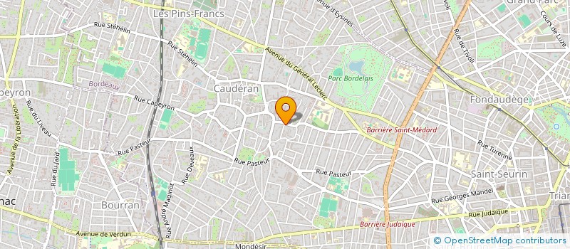 localisation de l'entreprise MADAME CHRISTINE DODANE à BORDEAUX