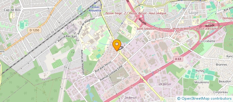 localisation de l'entreprise MADAME CHRISTINE DOTHEN  ANGLET