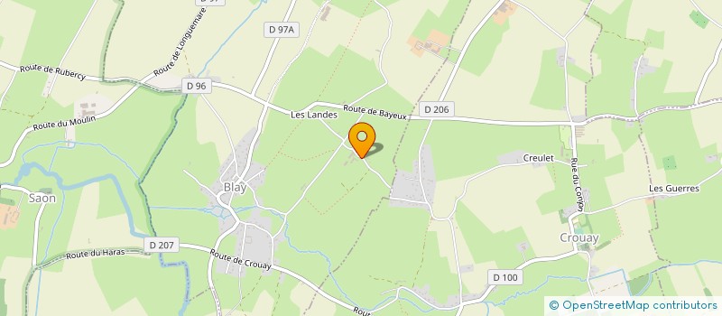 localisation de l'entreprise MADAME CHRISTINE DOUCHE  BLAY