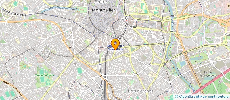localisation de l'entreprise MADAME CHRISTINE DREJEAN à MONTPELLIER