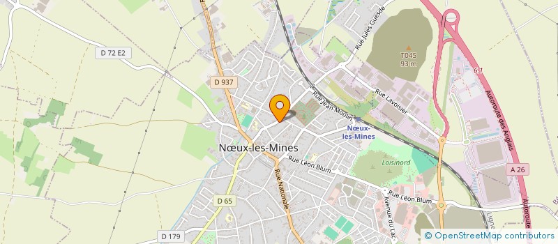 localisation de l'entreprise MADAME CHRISTINE DRYBURGH  NUX-LES-MINES