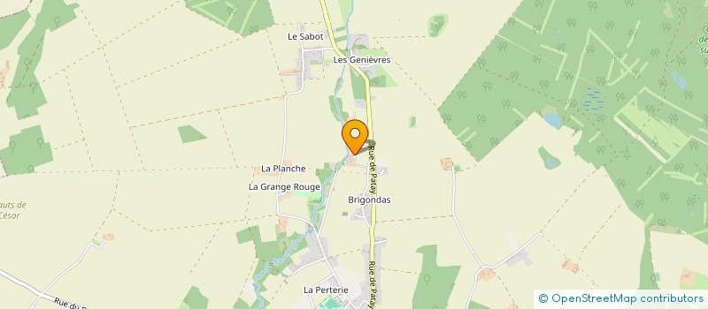 localisation de l'entreprise MADAME CHRISTINE DU PELOUX DE PRARON à BACCON