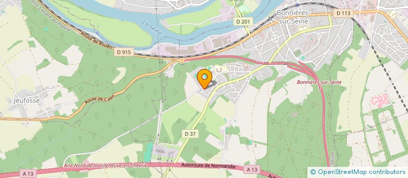 localisation de l'entreprise MADAME CHRISTINE DUARTE à BONNIERES-SUR-SEINE