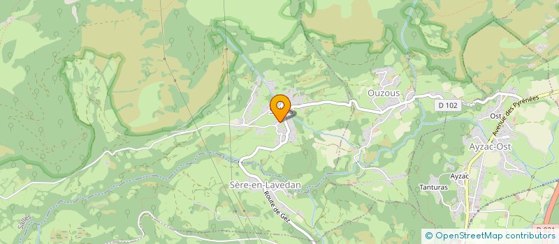 localisation de l'entreprise MADAME CHRISTINE DUBAU  SALLES