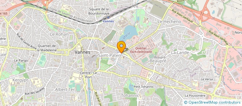 localisation de l'entreprise MADAME CHRISTINE DUCHENE à VANNES