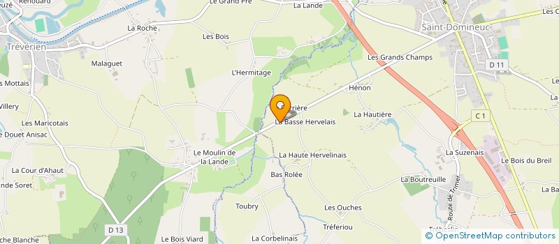 localisation de l'entreprise MADAME CHRISTINE DUCLOS  LONGAULNAY