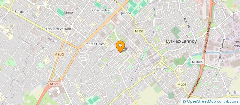 localisation de l'entreprise MADAME CHRISTINE DUFAY à HEM