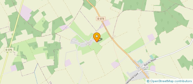 localisation de l'entreprise MADAME CHRISTINE DUMAREST  LE GAULT-SOIGNY