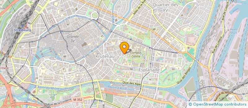 localisation de l'entreprise MADAME CHRISTINE DUMOND à STRASBOURG