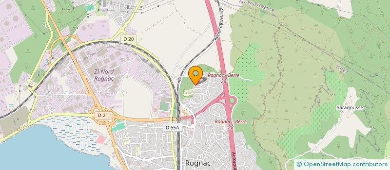 localisation de l'entreprise MADAME CHRISTINE DUMOUSSAUD  ROGNAC