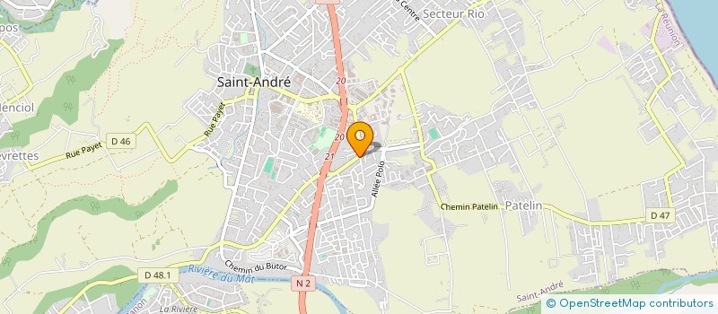 localisation de l'entreprise MADAME CHRISTINE DUPEYROU à SAINT-ANDRE