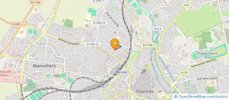localisation de l'entreprise MADAME CHRISTINE DUPLANTIER à CHARTRES