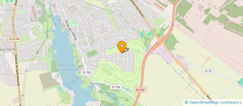 localisation de l'entreprise MADAME CHRISTINE DUPONT  BOURGES