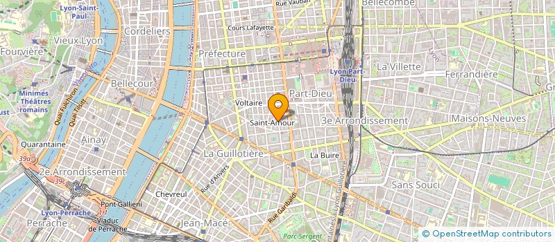 localisation de l'entreprise MADAME CHRISTINE DUPRE  LYON