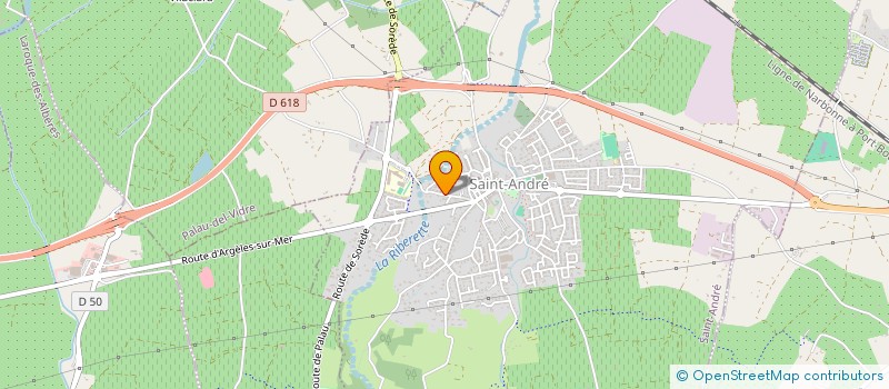 localisation de l'entreprise MADAME CHRISTINE DUPUIS  SAINT-ANDRE