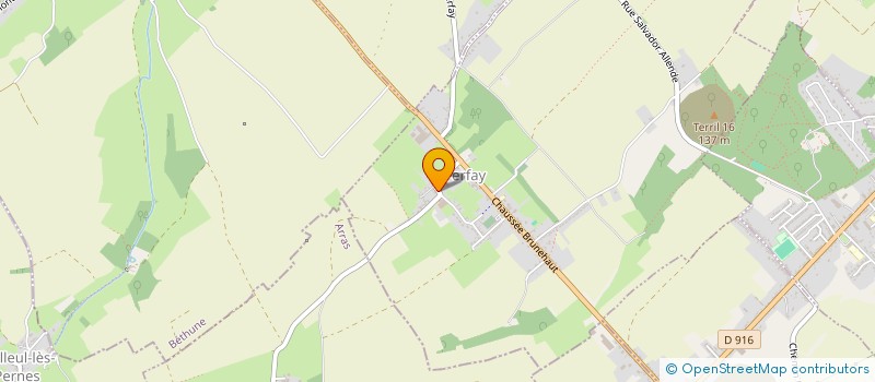 localisation de l'entreprise MADAME CHRISTINE DUQUENNE  FERFAY