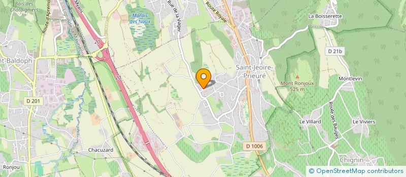 localisation de l'entreprise MADAME CHRISTINE DURAND à CHALLES-LES-EAUX