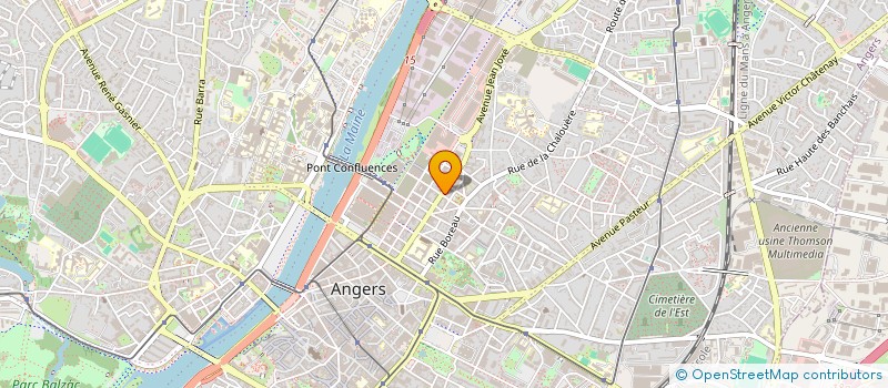 localisation de l'entreprise MADAME CHRISTINE DURAND à ANGERS