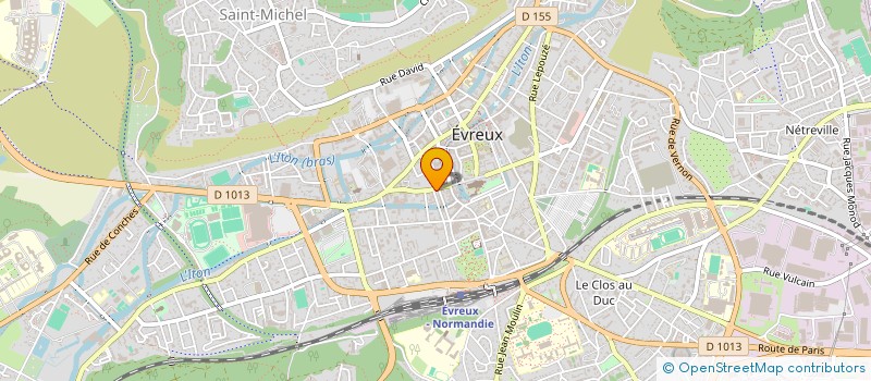 localisation de l'entreprise MADAME CHRISTINE DURAND  EVREUX