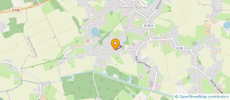 localisation de l'entreprise MADAME CHRISTINE DURIEZ  FLINES-LEZ-RACHES