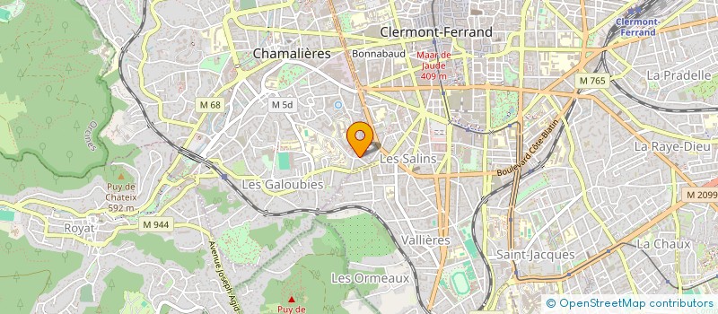 localisation de l'entreprise MADAME CHRISTINE DUTHOIT à CHAMALIERES