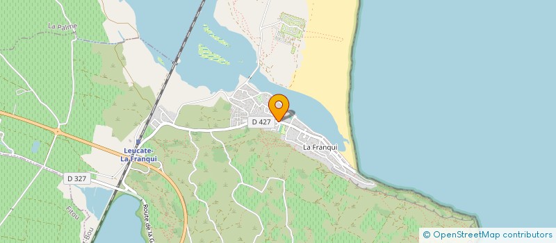 localisation de l'entreprise MADAME CHRISTINE EBRARD à LEUCATE