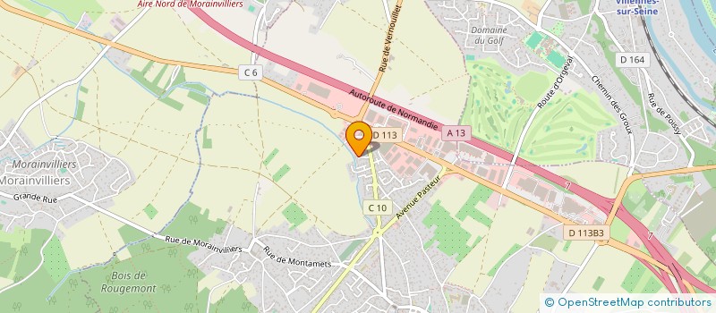 localisation de l'entreprise MADAME CHRISTINE ELHAIK  ORGEVAL