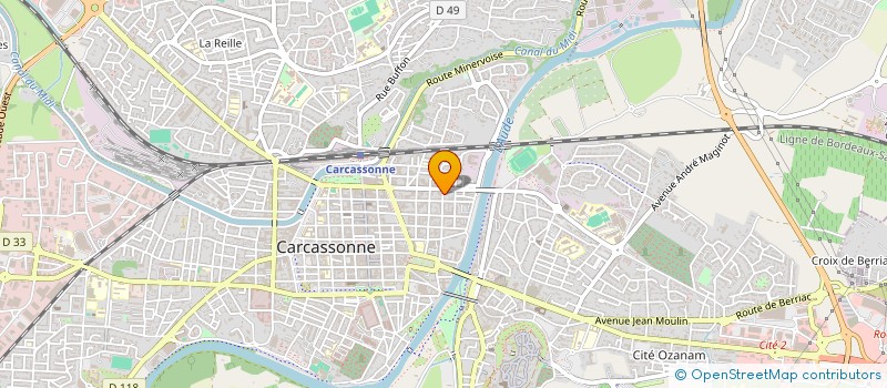 localisation de l'entreprise MADAME CHRISTINE ELIAS à CARCASSONNE